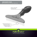 FURminator Dog/Cat Grooming Rake, Grooming Tool, Removes Loose Hair and Tangles - Image 7