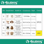 GLADOG Soft Dog Cone Collar, Dog Recovery Collar, Adjustable E-Collar - Image 5