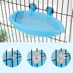 Hypeety Bird Bath with Mirror Portable Bird Bath Bird Bathroom - Image 3