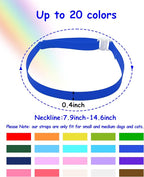 PET SHOW 100 Pack Dog Bow Tie Straps DIY Extension Strap - Image 3