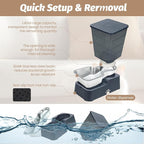 Automatic 5.4L/1.4Gal Pet Waterer, Pet Automatic Dog Water Dispenser Gravity - Image 4