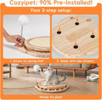 Cat Scratcher Board, 3-in-1 Cat Scratcher & Activity Center - Image 4