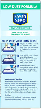 Fresh Step Cat Litter, Odor Control | Clumping Formula | Activated Charcoal | - Image 12