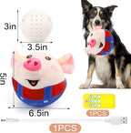 BABORUI Remote Control Interactive Dog Toys Pig, Jumping Squeaky Dog Toys - Image 5
