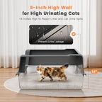 XXL Stainless Steel Cat Litter Box - Image 4