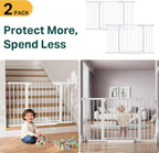 Cumbor 2 Pack 29.7"-51.5" Extra Wide Baby Gate - Image 2