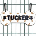 Personalized Dog Crate Sign Custom Dog Kennel Accessories Name Plate Doghouse by CustomYourMemories