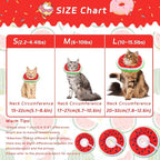 Cat Cone Collar Soft, Adjustable Cat Recovery Collars Kitten Cones to Stop - Image 2