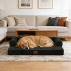 Orthopedic XXL Dog Beds, Waterproof Egg Crate Foam Big Pet Bed - Image 9