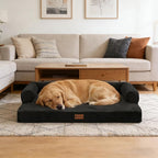 Orthopedic Dog Beds for Large Sized Dogs, Waterproof Egg Crate Foam Medium Dog - Image 9