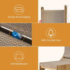 ​Cat Scratcher, Double Layer Cat Scratching Board, L Shaped Vertical Cat - Image 4