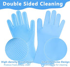 Pet Grooming Gloves—Heat Resistant Dog Washing Gloves - Image 4