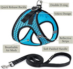 BOOMIBOO Dog Harness with Leash Set, No Pull Adjustable Reflective Step-in - Image 2