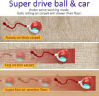 Interactive Cat Toys Ball for Indoor Cats Fast Rolling on Carpet, Chirping & - Image 2