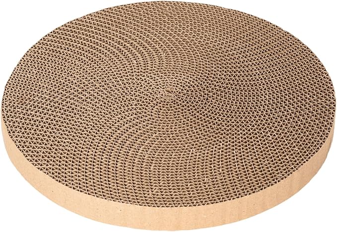 Round cat Scratcher Refill, 10 inch Diameter, 7/8 inch Thickness Scratcher by Unknown