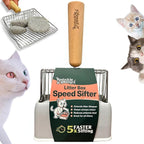 Sprinkle & Sweep Metal Cat Litter Scoop by SprinkleSweep