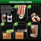 Yaomiao 8 Pcs No Mess Small Bird Feeders - Image 7