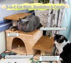 3-in-1 Pet Stairs for Cats for High Bed, Adjustable Dog Steps, Modular 3-Tier - Image 2