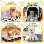 6 Pcs Dog Blanket Super Soft Pet Puppy Blankets Calming Blanket - Image 7