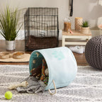 Bone Dry Pet Storage Collection Collapsible Bin, Medium Round - Image 6
