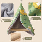 FLAdorepet Bird Bed Blanket Parrot Nest Snuggle Hut - Image 2
