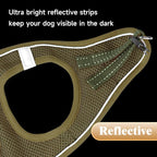 YIMEIS Dog Harness and Leash Set, No Pull Soft Mesh Pet Harness, Reflective - Image 5