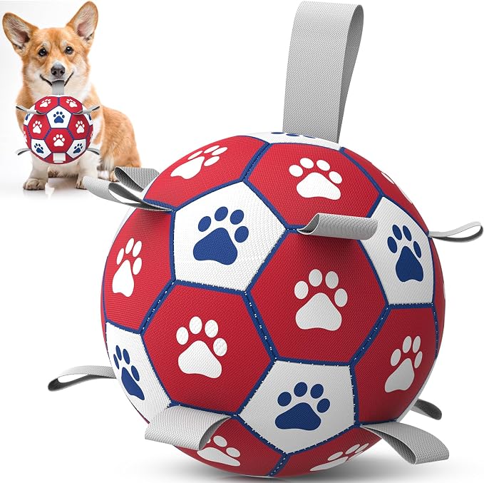 Diman Dog Balls, Dog Soccer Ball by KeepYourDogsHappy