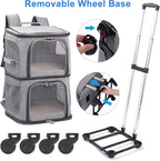 Double Pet Carrier Backpack - Image 5