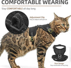 PUPTECK Cat Harness and Leash Set Escape Proof, Reflective Adjustable Soft Mesh - Image 4