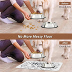 Home is Where My Dog is Dog Food Mat - Image 5