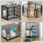 Kenond 50 oz Rabbit Water Dispenser, Gravity Dog Water Bowl Dispenser - Image 5