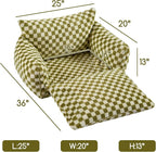 Hollypet Cat Bed Fluffy Plush Mutifuctional Double-Layer Soft Pet Couch - Image 3