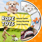 Zeaxuie 9 Pack Puppy Toys for Teething, Puppy Chew Toys - Image 4