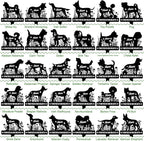 Custom Metal Dog Breed Memorial Stake – Personalized Pet Grave Marker Tombstone - Image 3