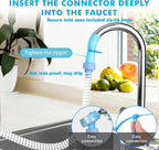 Slip-On Bathtub Faucet Sprayer Attachment - Image 3