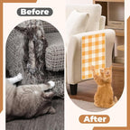 Cat Scratcher Mat, 23.6x15.7 Inch Natural Sisal Cat Scratch Pad, Horizontal Cat - Image 5