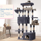 Maine Coon Cat Tree, Heavy Duty Cat Tree - Image 9