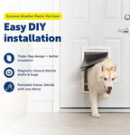 PetSafe Extreme Weather Plastic Pet Door - Image 2