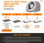 K&H Pet Products Heated Cat Bed - Image 6