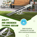 PawHut Wooden Dog Agility Seesaw - Image 6