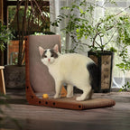 FUKUMARU Cat Scratcher, 18.9 Inch L Shape Cat Scratch Pad, Vertical Cat - Image 8