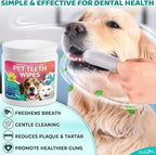 Premium Teeth Cleaning Wipes for Dogs & Cats - Image 2