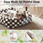JOEJOY Small Dog Bed for Small Dogs, Rectangle Washable Orthopedic Corduroy - Image 2