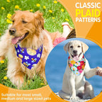 Eccliy 30 Pack Summer Flower Dog Bandanas Bulk Soft Triangle Dog Scarfs - Image 6