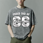 H-DEWALL Custom T Shirts Mineral Wash Tshirt Bootleg Rap Tee Customized Gifts - Image 3