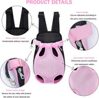 Pet Carrier Backpack, Adjustable Pet Front Carriers - Image 3