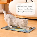 Sisal Cat Scratcher Post Mat, Durable and Shedding-Resistant Cat Scratching - Image 2