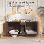 Double Litter Box Enclosure for 2 Cats, Large Indoor Cat House - Image 6