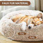 JOLLYVOGUE Calming Dog Bed for Small Dogs - Image 2