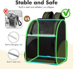 Pet Backpack Carrier, Large Cat Carrier Backpack Up to 20 Lbs - Image 6